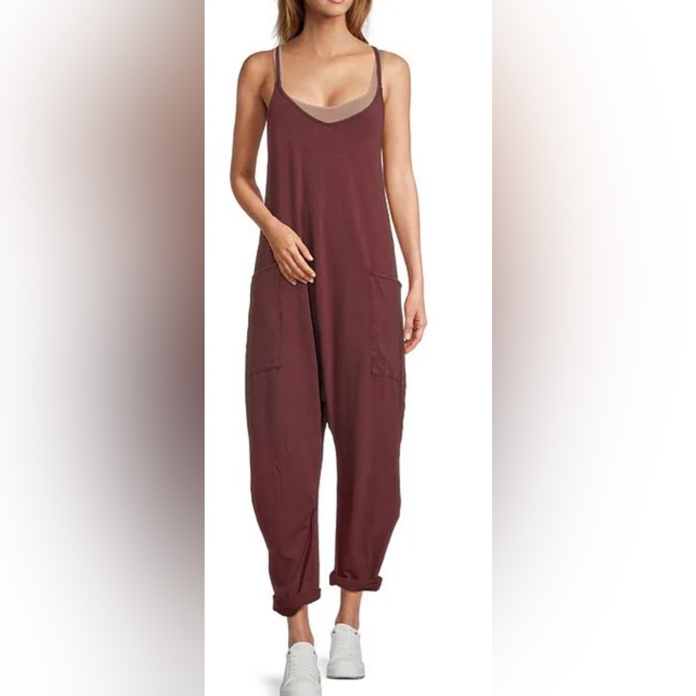 Free People Movement Hotshot Onesie - Pomegranate - XS